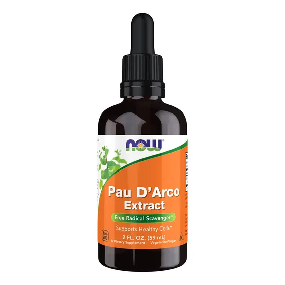 Extracto Líquido De Pau D'arco De Supplement Now Foods, 60 M