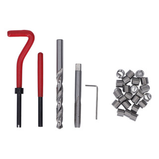 Kit De Insertos Roscados Para Reparar Roscas Broca Metálica Kit De Insertos Roscados Para Reparar Roscas Broca Metálica
