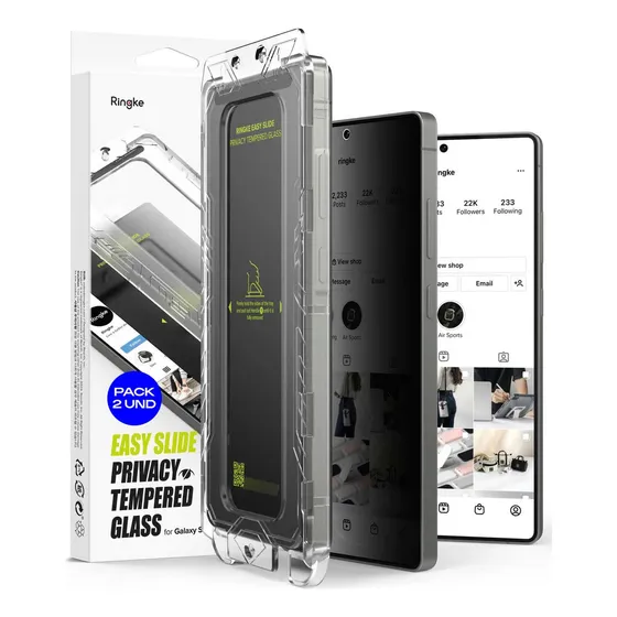 Mica Vidrio A1 Antiespia Ringke Para Galaxy S25 Ultra (2und)