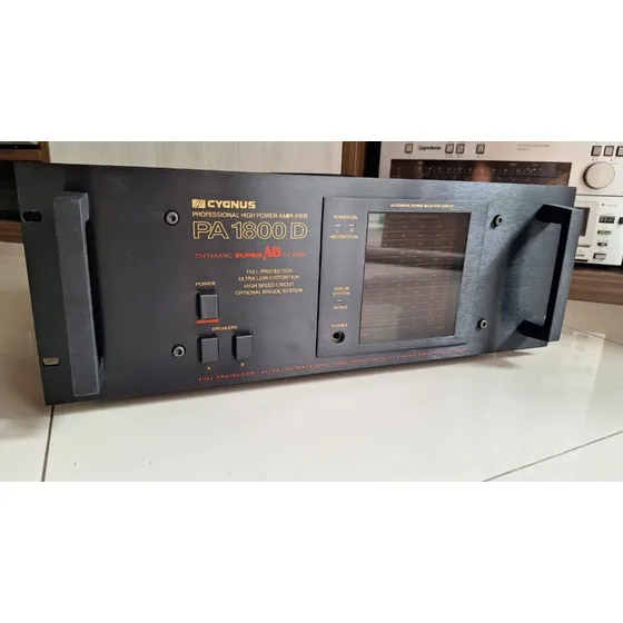 Power Amplificador Cygnus Pa 1800 D , ( Ñ, Gradiente,sansui) Preto 270 W
