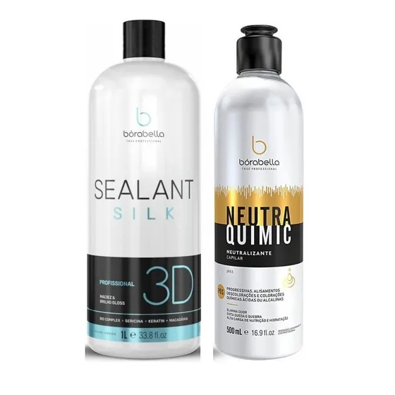 Kit Borabella Selagem 3d Semi Definitiva 1l E Neutraquimica