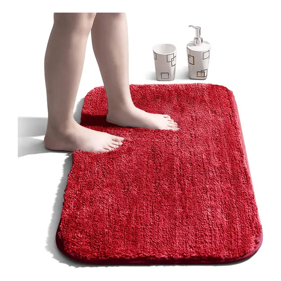 Tapete Antideslizante Para Baño Absorbente Suave Microfibra