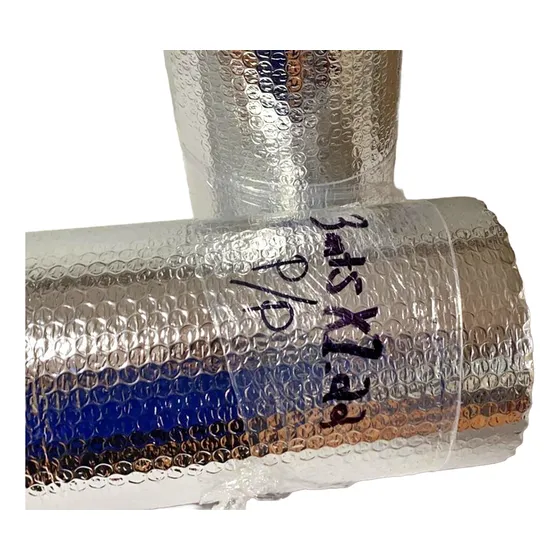Aislante Térmico Reflexivo Plata 2 Lados 3x1.22m Frio Calor