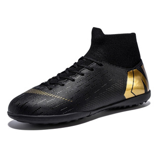 Tenis Tipo Botas Futsal Para Entrenamiento, Blanco Tenis Tipo Botas Futsal Para Entrenamiento, Blanco