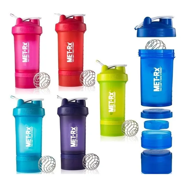 Shaker Tomatodo 3en1 Mezclador De Proteina Gym Crossfit