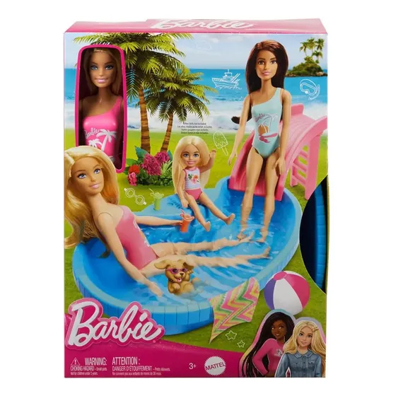 Barbie Alberca Con Muñeca