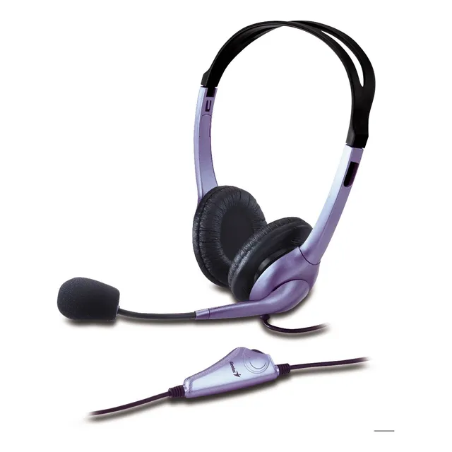 Auriculares Genius HS-04S azul y negro