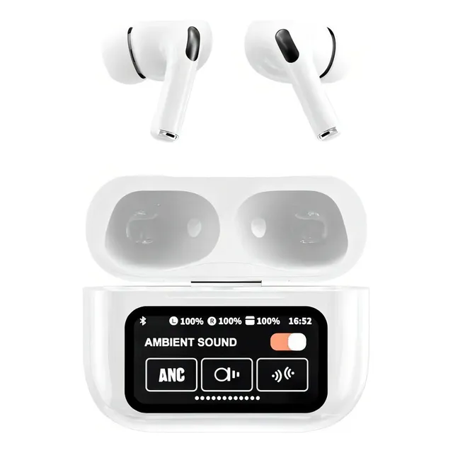 Auriculares inalámbricos A9 Pro con pantalla táctil Anc Tws Noise