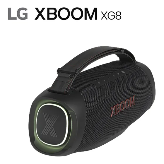 Bocina LG Xg8t Xg8t.dargplk Portátil Con Bluetooth Waterproof Negra 127v