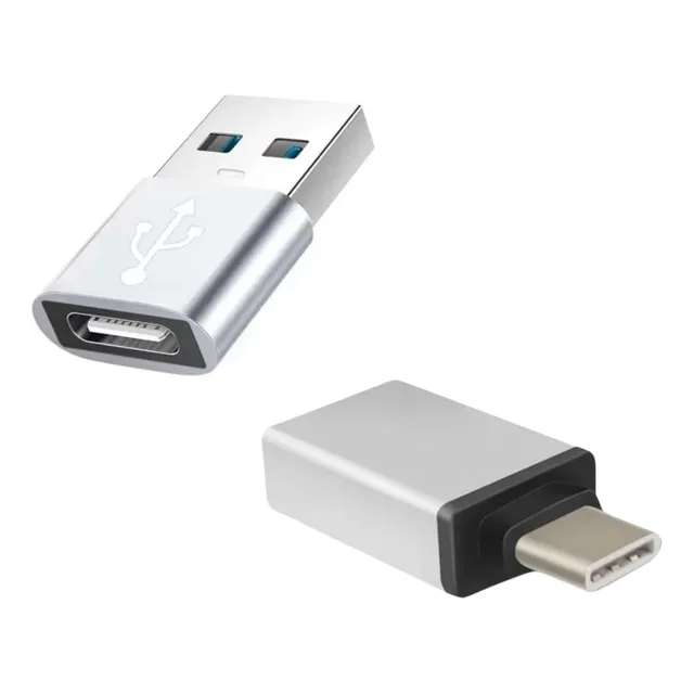 Kit Adaptado Conector Tipo C Para Usb/ Type-c Para Usb Femea