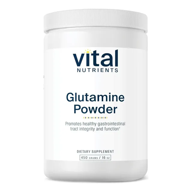 Glutamina En Polvo Vital Nutrients 450 G