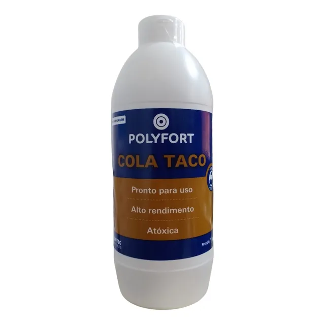 Cola Taco Assoalho Piso Madeira Parquet 1kg Branca Pulvitec