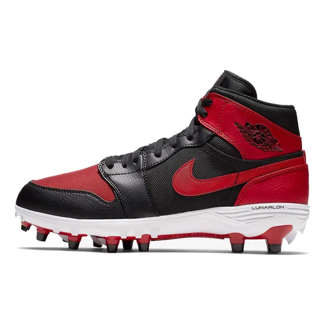Taco Futbol Para Hombre Negro Rojo Varsity 11 M Ee Uu