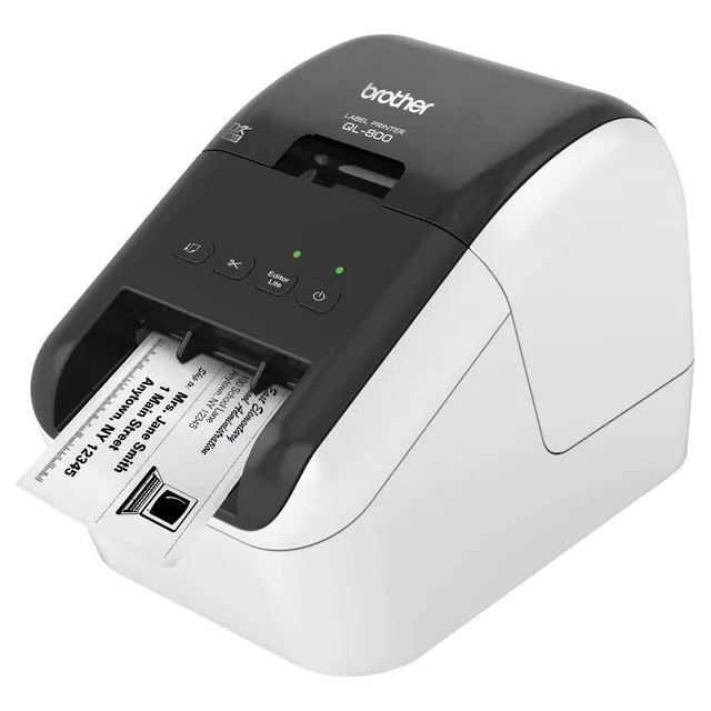 Impresora Etiquetas Brother Ql-800 Código Barras 12-62mm Usb