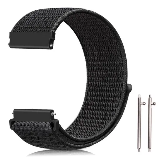 Pulseira 22mm Nylon Bight Compatível Com Relógio Technos