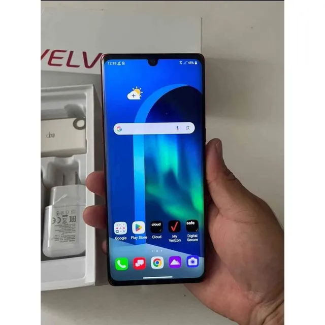 LG Velvet 5g 128 Gb Aurora Red 6 Gb Ram, Snapdragon 765, Pantalla Amoled, Huella En Pantalla, Smartphone, Libre, Desbloqueado, Pantalla Curva