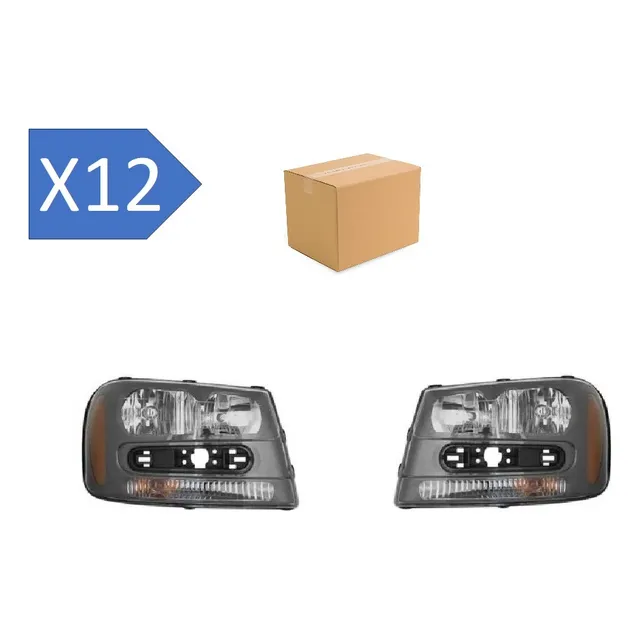 Zpack3 Faro Delantero Trailblazer 2002 2003 2004 2005