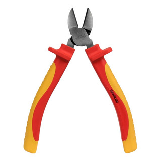 Alicate Corte Diagonal Isolado Sueco 1000v 6 Vde Worker Alicate Corte Diagonal Isolado Sueco 1000v 6 Vde Worker