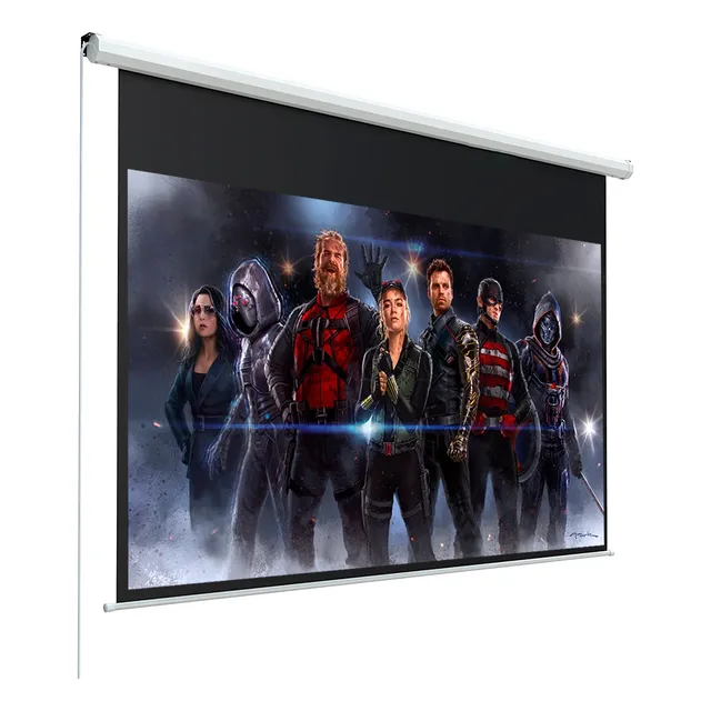 Pantalla Para Proyector Ecran Eléctrico 120 Pulgadas H120mt