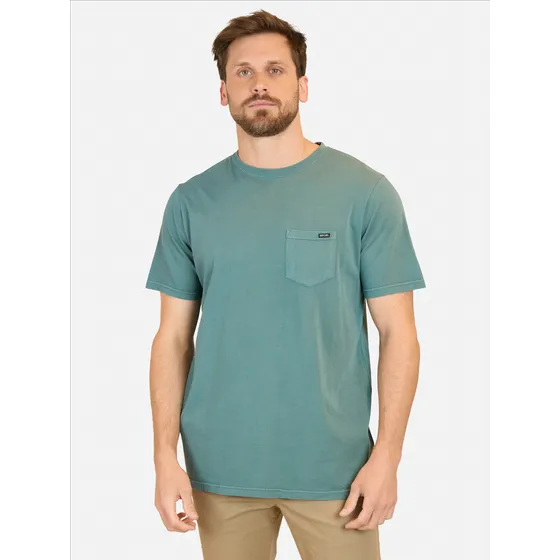 Polera Mc Basic Pocket Azul Hombre Rip Curl