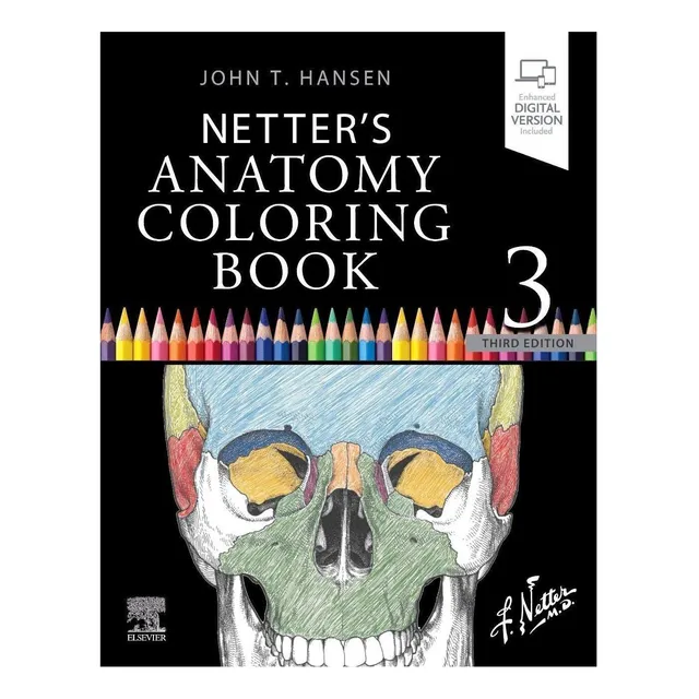 Libro: Libro Para Colorear De Anatomía De Netter (netter Bas
