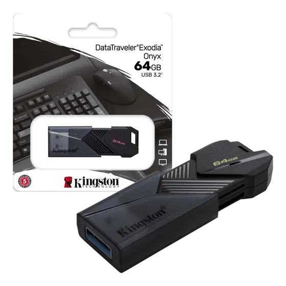 Pendrive Kingston 64gb Data Traveler 100g3 Usb 3.0 Original