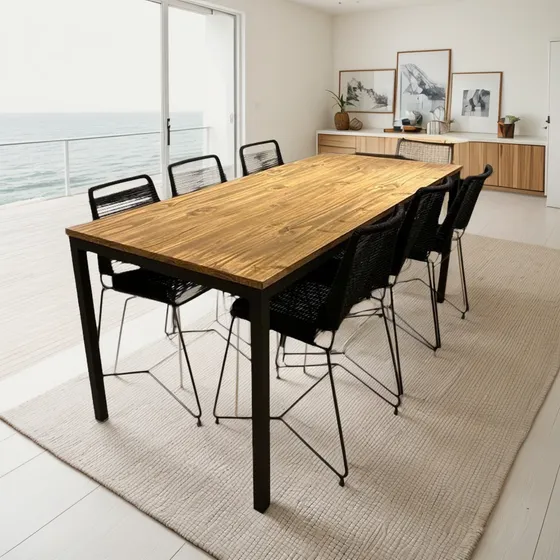 Mesa Industrial Comedor (1.8x0.80x0.78m) Envio Gratis