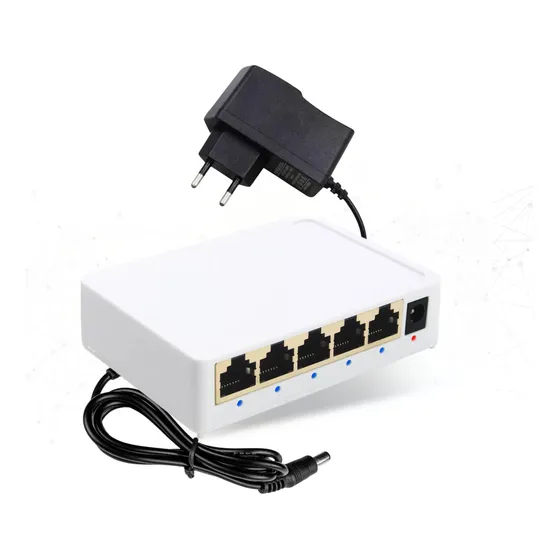 Switch Hub 5 Portas Rj45 Gigabit 10/100/1000mbps Bivolt N/f
