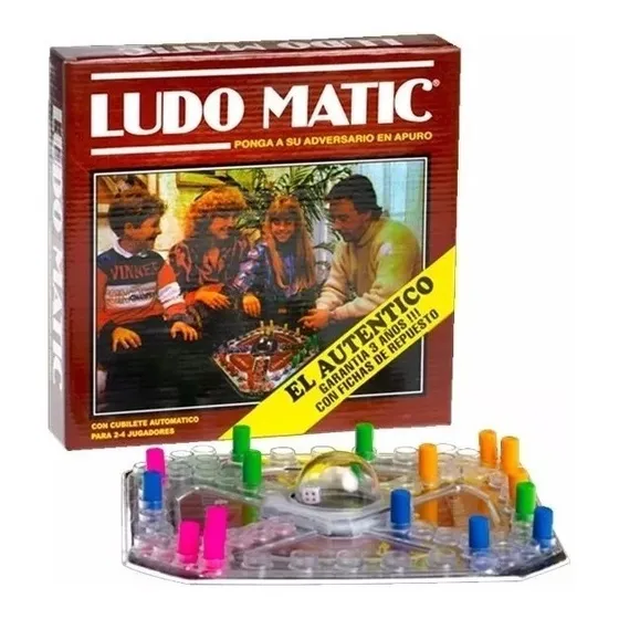 Ludomatic El Autentico Con Cubilete Automatico Original