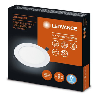 Lampara Led 24w Redonda Ultra Delgada Ledvance Luz Blanca Lampara Led 24w Redonda Ultra Delgada Ledvance Luz Blanca