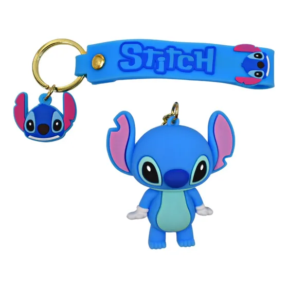 Llavero Hermoso De Stitch Disney Silicona Excelente Calidad