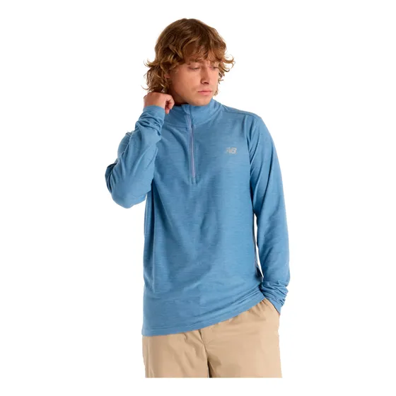 Buzo New Balance De Hombre - Space Dye 1/4 Zip - Mt41915dsw