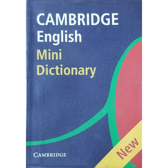 Cambridge English Mini Dictionary Diccionario Inglés