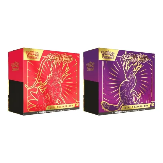 Pokemon Tcg Elite Trainer Box Scarlet & Violet Inglés