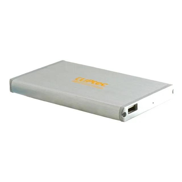 Gabinete Disco Duro 2.5 Hdd/ssd Cliptec 281 Usb 3.0 Blanco Blanco