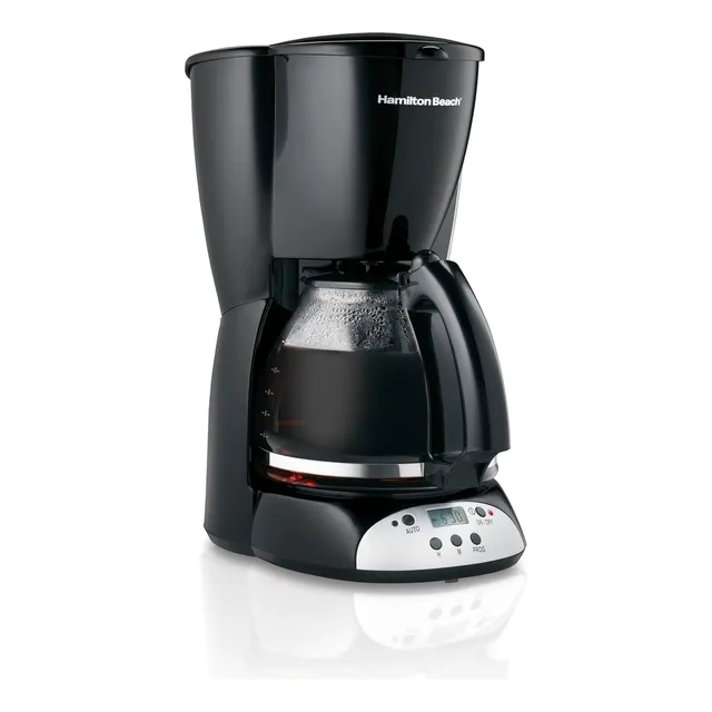 Cafetera Hamilton Beach Programable De Goteo Para 12 Tazas