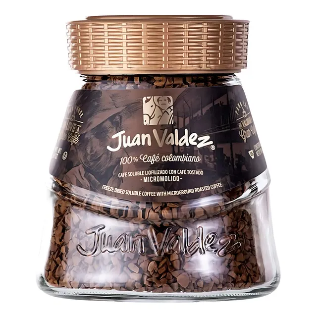 Café Soluble Juan Valdez Premium Colombiano 190g