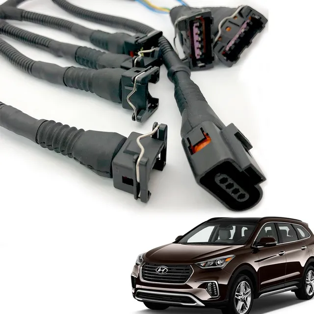 Chicote Bico Injetor Gol 1.8 Mi Ap 97 A 02 Com Capa 