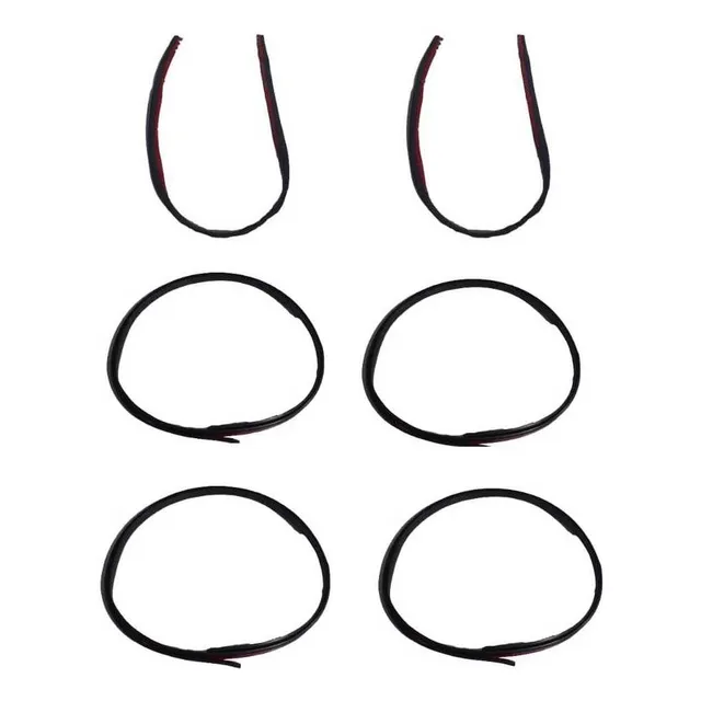 Juego De Gomas Vivo De 6 Piezas Para Buches De Toyota Hilux
