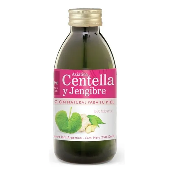 Centella Asiática Y Jengibre Natier Suplemento Bebible 250cc