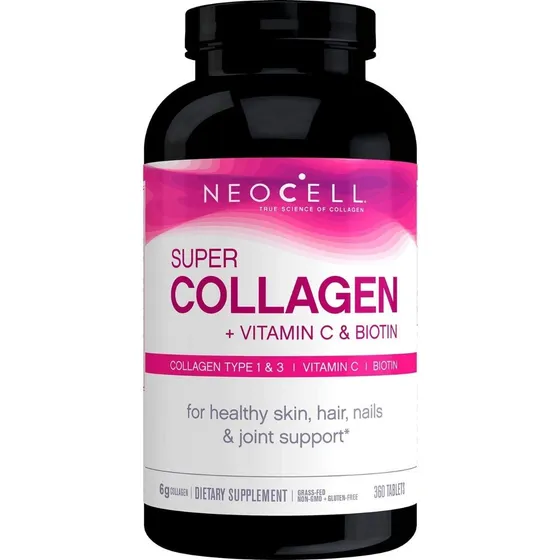 Super Collagen Neocell+ C Tipo 1 Y 3 360 Comprimidos