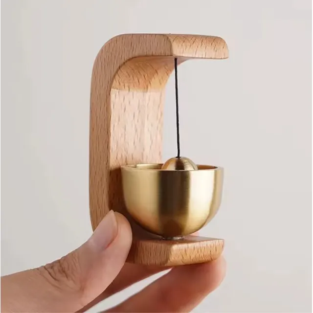 Campana O Cuenco Para Puerta En Madera