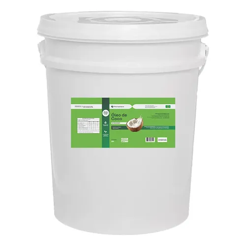 Óleo De Coco Extravirgem Sem Glúten 0,3% Acidez Pote 900 Ml