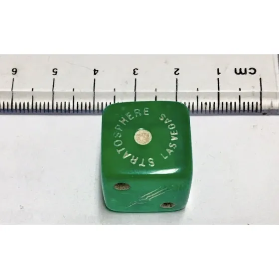 Dado Verde Para Jugar Usado 18mm