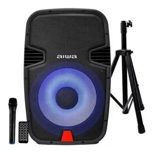 Corneta Amplificada Aiwa 15 Pulgadas 1000w Bluetooth 