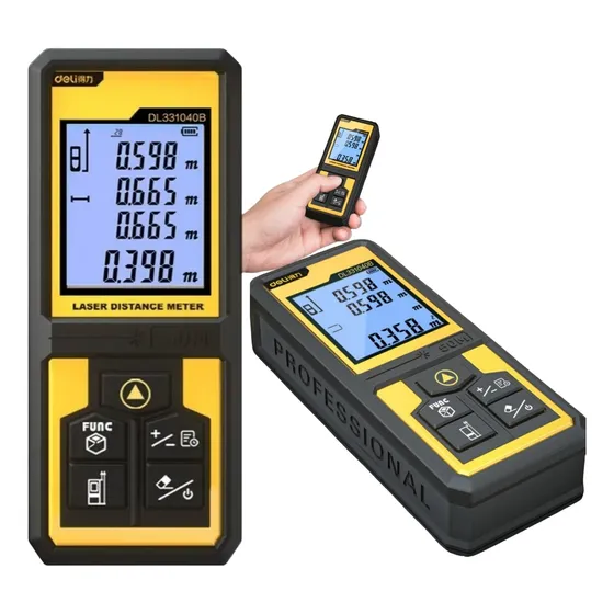Medidor De Distancia Laser Digital 50 Metros