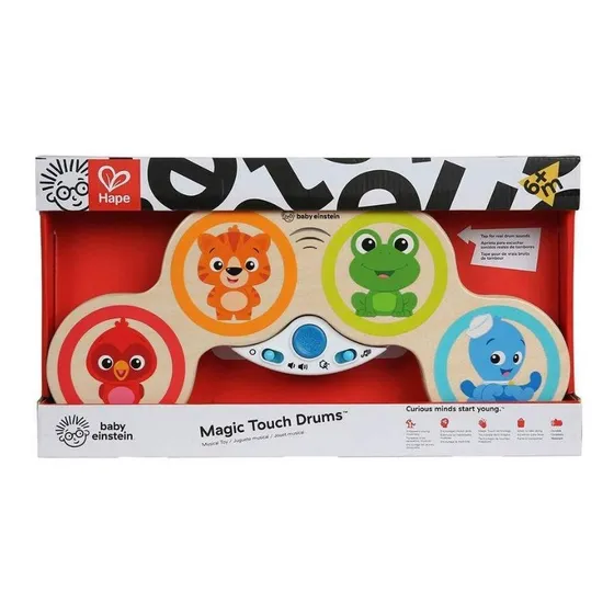 Tamborín Hape Tambores  Set De Juguete Infantil