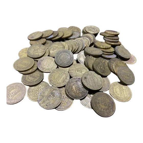 Lote 100 Moedas 2000 Réis 1939 Para Alianças