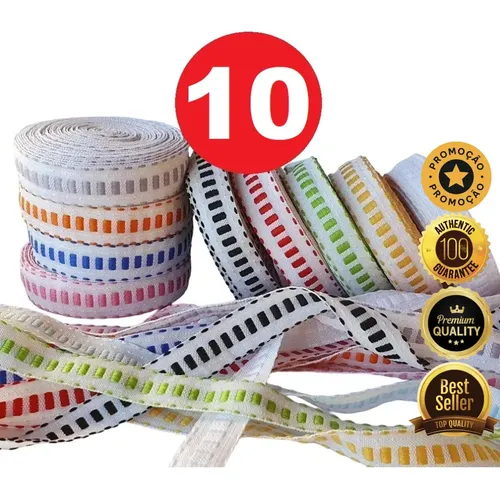 Z* 3 Rolls Of Satin Decorative Ribbon 3.8cm 68.4 Meters | MercadoLivre