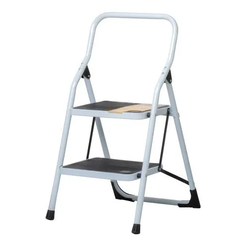 Escalera Tubular Plegable 2 Peldaños Pretul Estu-2p